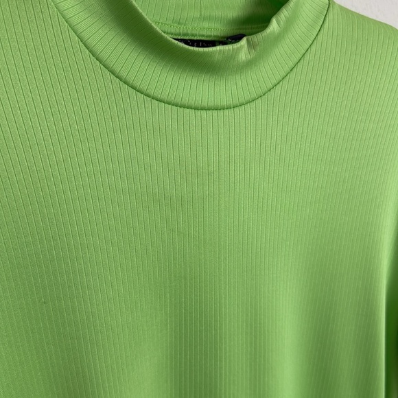 ASOS DESIGN Muscle Fit T-Shirt Turtleneck in Rib Sz XL - Picture 4 of 7